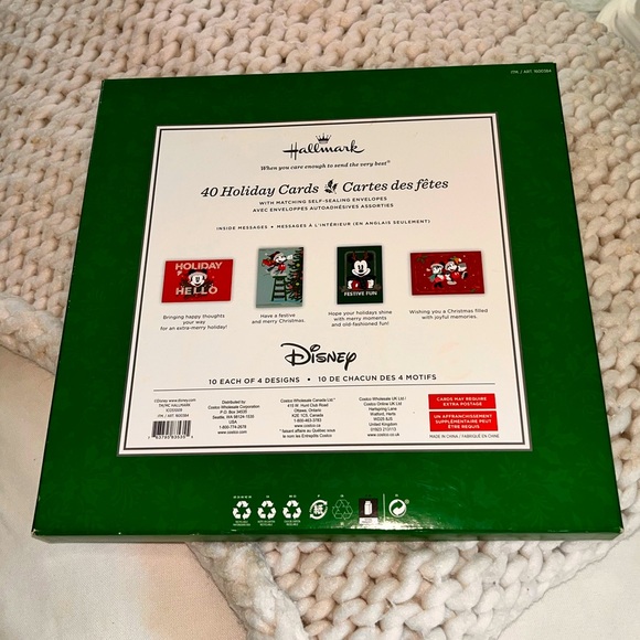 HALLMARK DISNEY HOLIDAY GREETING CARDS 40 CT.πβ€οΈπ - Picture 9 of 11